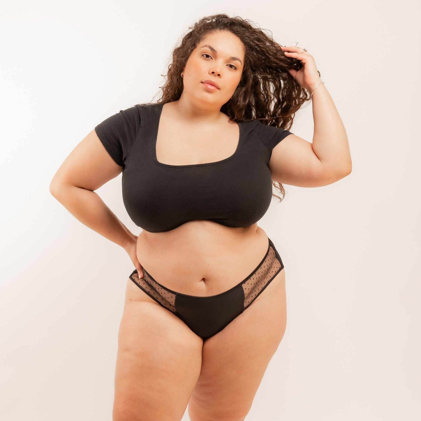 Lace menstrual panties