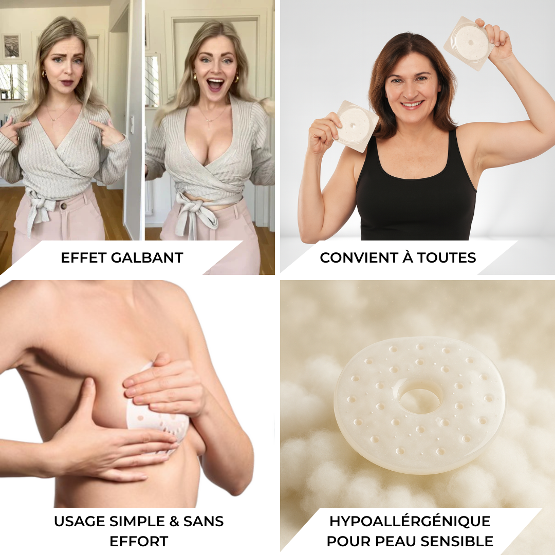 Patch liftant pour seins : un galbe visible, sans chirurgie