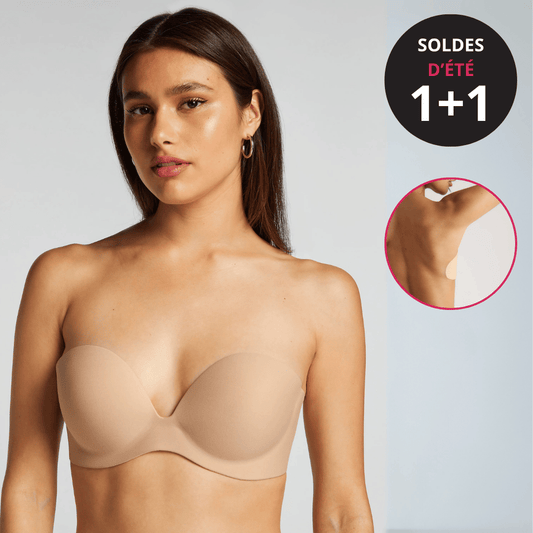 Soutien-gorge push-up dos nu : un confort élégant dans toutes situations