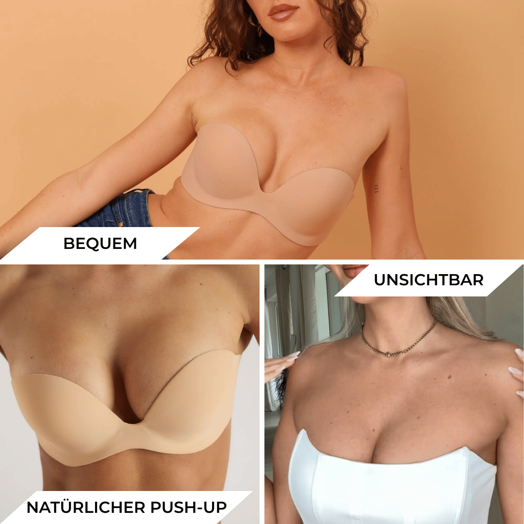 Backless push-up bra: elegant comfort in all situations