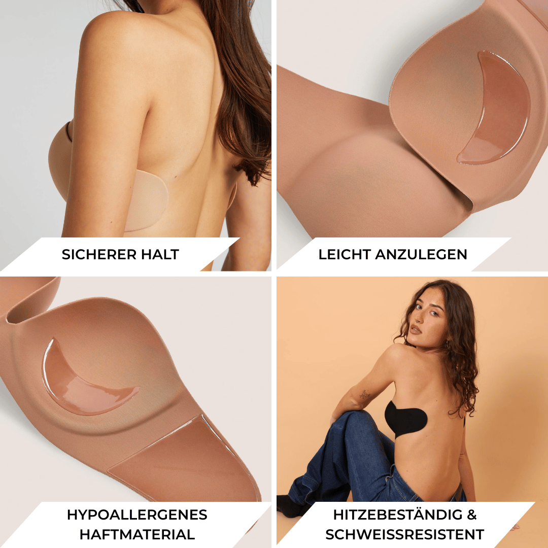 Backless push-up bra: elegant comfort in all situations