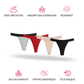 Pack of 3 bamboo menstrual thongs: lasting comfort that moves with you